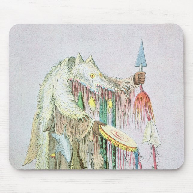 Alfombrilla De Ratón Curandero Blackfoot (Frente)
