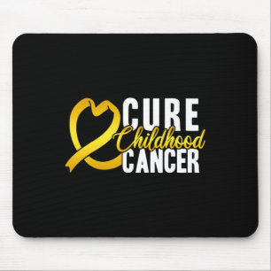 Alfombrilla De Ratón Cure Children Cancer Cure Children Cancer Ribbon A