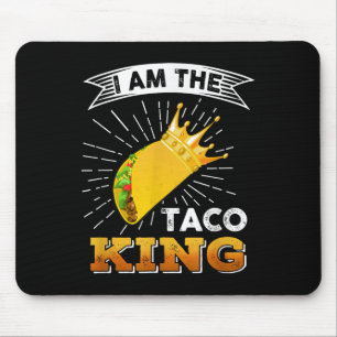 Alfombrilla De Ratón Curiosa Cinco De Mayo Comida Soy El Taco King T Sh