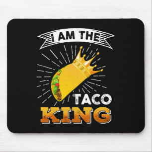 Alfombrilla De Ratón Curiosa Cinco De Mayo Comida Soy El Taco King T Sh