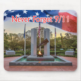 Alfombrilla De Ratón Curlew Hills 9/11 Memorial Square Mouse Pad