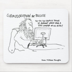 Alfombrilla De Ratón Curmudgeophan en Blogging