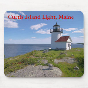 Alfombrilla De Ratón Curtis Island Light, Maine Mousepad