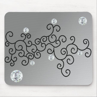 ALFOMBRILLA DE RATÓN CURVAS Y DIAMANTES
