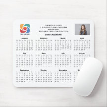 Custom Business Logo 2026 Company Calendar