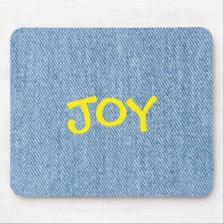 Alfombrilla De Ratón Custom Name Denim Jeans Mouse Pad