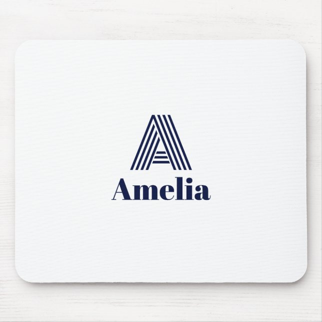 Alfombrilla De Ratón Custom Name Water Bottle (Frente)