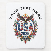 Custom USA National Soccer Team Bald Eagle Logo