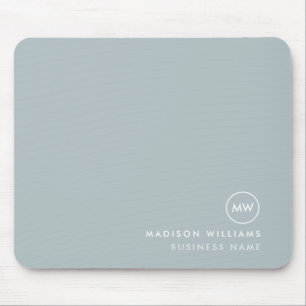 Alfombrilla De Ratón Custome Mínimo Monograma Almohadilla del ratón