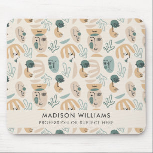 Alfombrilla De Ratón Custome Monograma Mous Mouse Pad