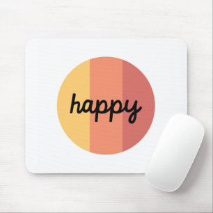 Alfombrilla De Ratón Cuta Happy Mouse Pad