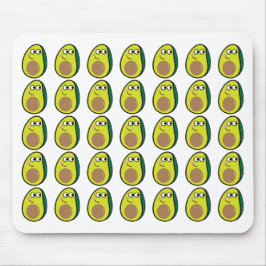 Alfombrilla De Ratón Cute Avocado Mouse Pad - Fruit Desk Accessory