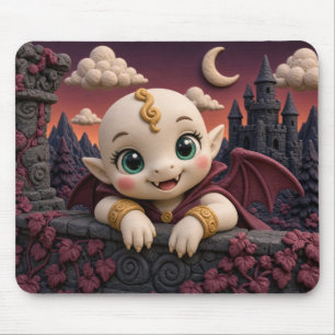 Alfombrilla De Ratón Cute Baby Vampire, Mítico