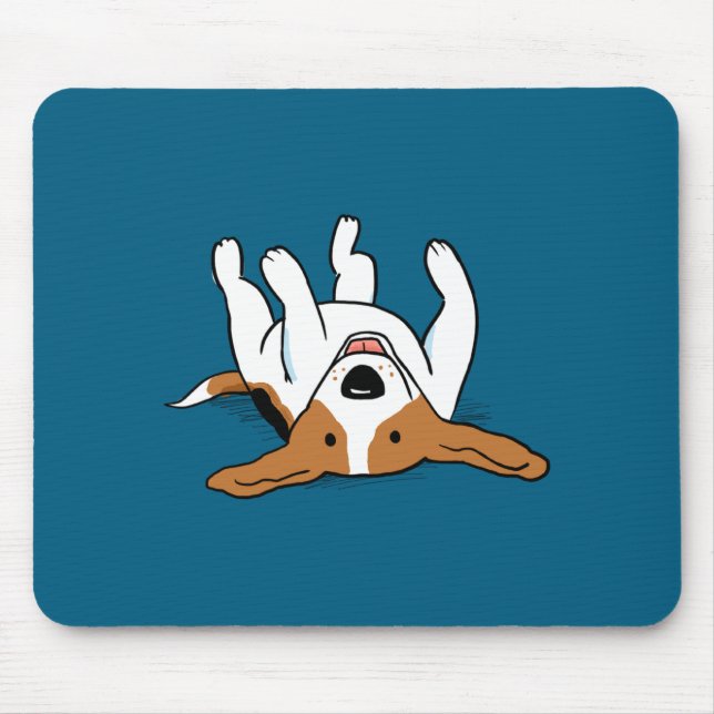 Alfombrilla De Ratón Cute Beagle Cartoon Dog  (Frente)