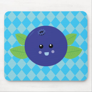 Alfombrilla De Ratón Cute Blueberry