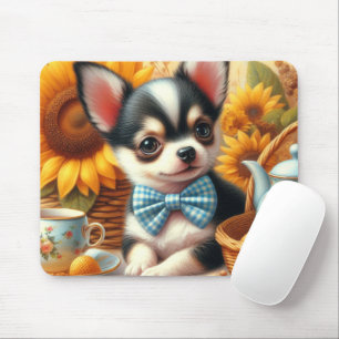 Alfombrilla De Ratón Cute Chihuahua Puppy