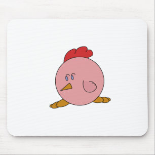 Alfombrilla De Ratón Cute Chubby Chicken