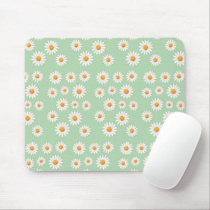 Alfombrilla De Ratón Cute Daisy Floral - Accesorio para escritorio esté