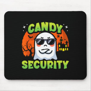 Alfombrilla De Ratón Cute Fantasma Niños Halloween - Candy Security - G