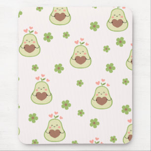 Alfombrilla De Ratón Cute Girly Kawaii Aguacate Funny Pad del ratón