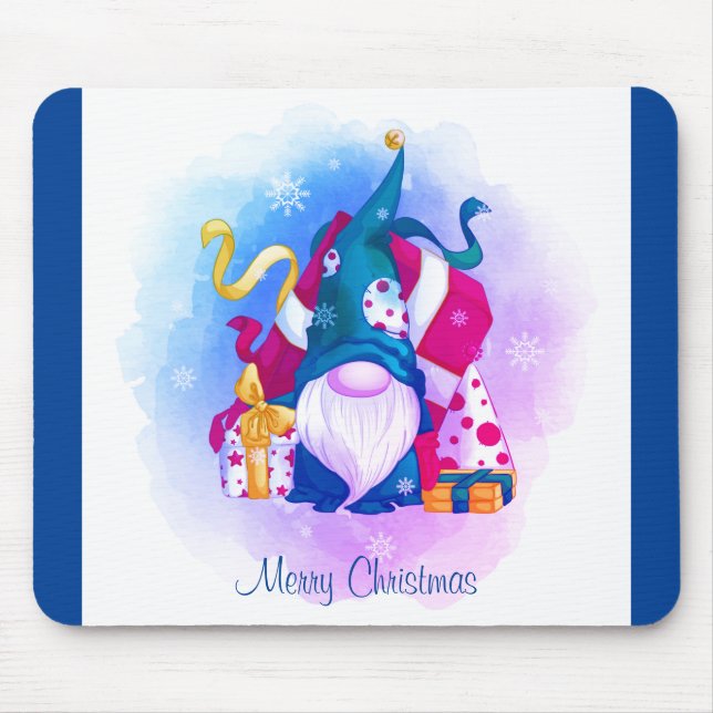 Alfombrilla De Ratón Cute Gnome (Frente)