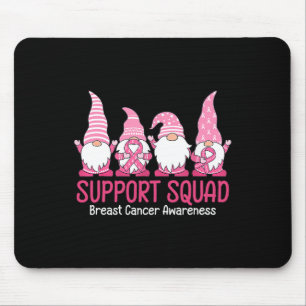 Alfombrilla De Ratón Cute Gnome Support Squad Sensibilización sobre el