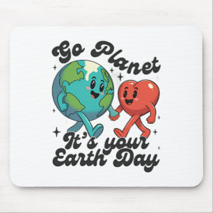 Alfombrilla De Ratón Cute Go Planet Es Tu Tierra Día 2025 Profesora