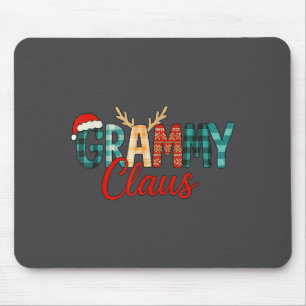 Alfombrilla De Ratón Cute Grammy Claus Navidad Para Abuela Santa Sombre