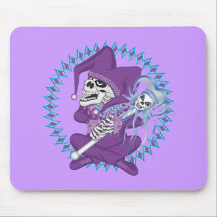 Alfombrilla De Ratón Cute Jester Skull