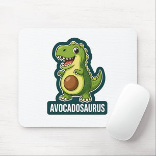 Alfombrilla De Ratón Cute Kawaii Avocadosaurus Dinosaur Chiste Divertid