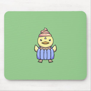Alfombrilla De Ratón Cute Kawaii Chibi Cupcake Duck Mouse Pad