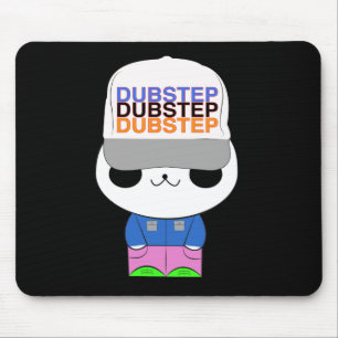Alfombrilla De Ratón Cute kawaii doble panda mousepad
