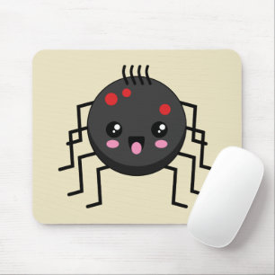 Alfombrilla De Ratón Cute Kawaii Spider