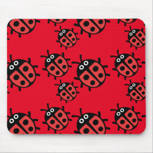 Alfombrilla De Ratón Cute Kids ladybird Family