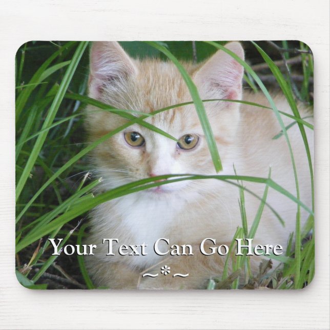 Alfombrilla De Ratón Cute Kitten Mousepad (Frente)