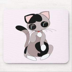 Alfombrilla De Ratón Cute Kitty