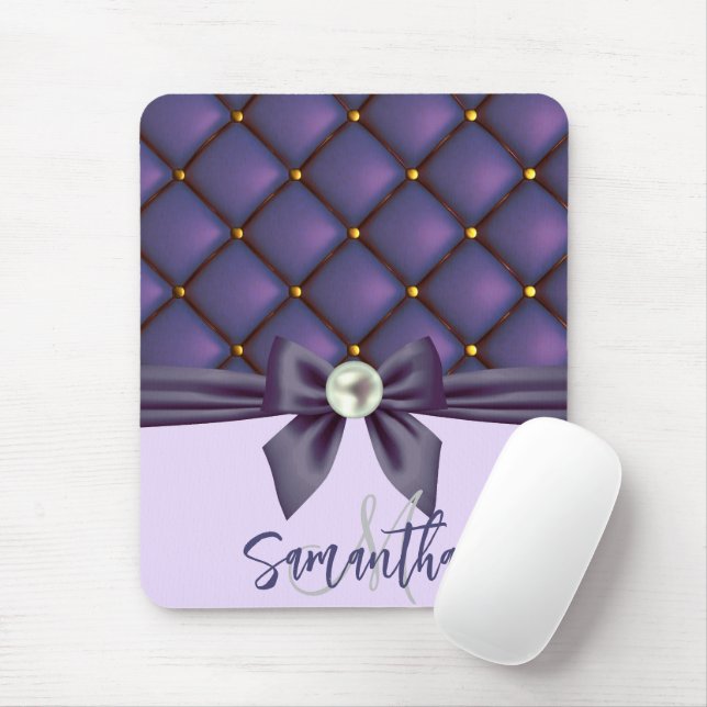 Alfombrilla De Ratón Cute Lace y Pearl (Con ratón)