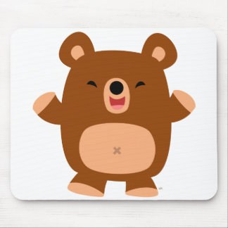 Alfombrilla De Ratón Cute Laughing Personalizado Bear mousepad