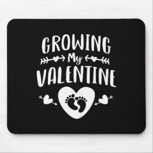 Alfombrilla De Ratón Cute Mamá Creciendo Mi Camiseta De San Valentín An