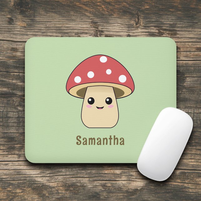 Alfombrilla De Ratón Cute Mushroom (Cute Mushroom Mouse Pad)