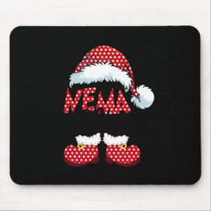 Alfombrilla De Ratón Cute Nema Claus Nuevos Navidades Santa Claus