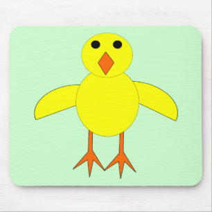 Alfombrilla De Ratón Cute Pascua de Chick Mousepad