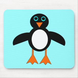Alfombrilla De Ratón Cute Penguin Mousepad