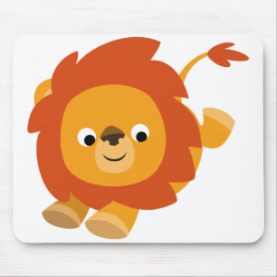 Alfombrilla De Ratón Cute Perky Personalizado Lion Mousepad