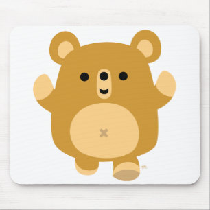 Alfombrilla De Ratón Cute Personalizado Affectionate Bear mousepad