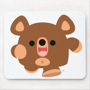 Alfombrilla De Ratón Cute Personalizado Energetic Bear mousepad
