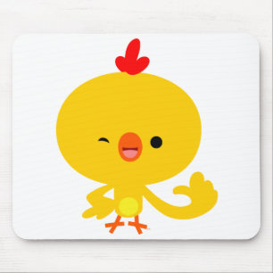 Alfombrilla De Ratón Cute Personalizado Guay Pollo Mousepad