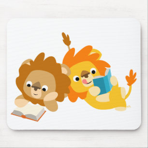 Alfombrilla De Ratón Cute Personalizado Lectores de León mousepad