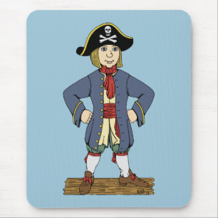 Alfombrilla De Ratón Cute Pirate Lad