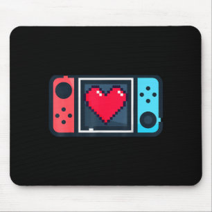 Alfombrilla De Ratón Cute Pixel Heart Gamer Día de San Valentín T Para 